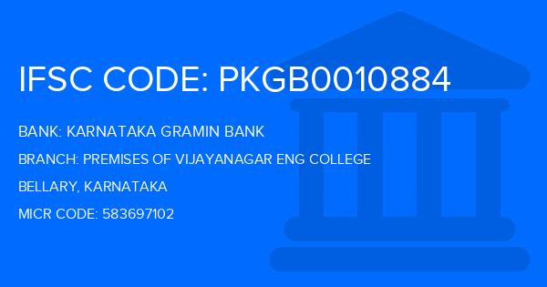 Karnataka Gramin Bank Premises Of Vijayanagar Eng College Branch IFSC Code