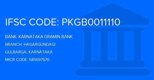 Karnataka Gramin Bank Hagargundagi Branch IFSC Code