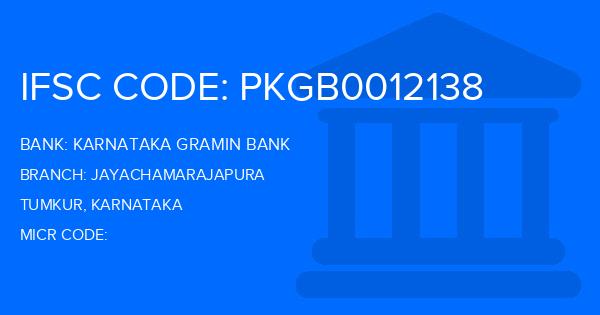 Karnataka Gramin Bank Jayachamarajapura Branch IFSC Code