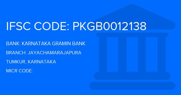 Karnataka Gramin Bank Jayachamarajapura Branch IFSC Code