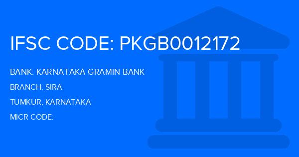 Karnataka Gramin Bank Sira Branch IFSC Code