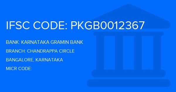Karnataka Gramin Bank Chandrappa Circle Branch IFSC Code