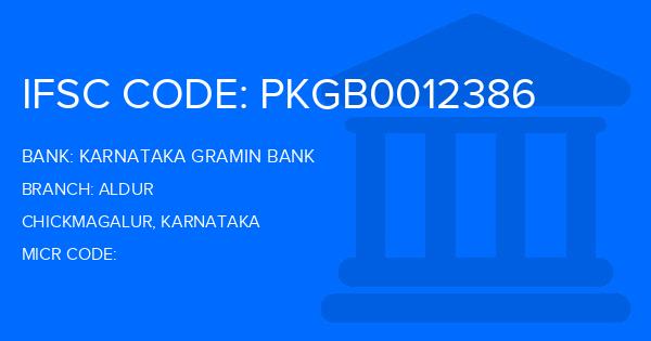 Karnataka Gramin Bank Aldur Branch IFSC Code