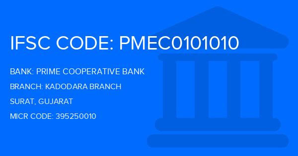 Prime Cooperative Bank Kadodara Branch