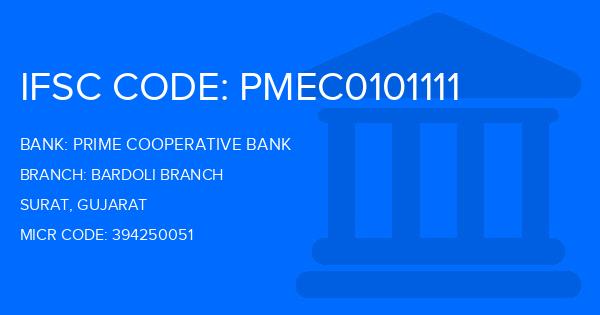 Prime Cooperative Bank Bardoli Branch