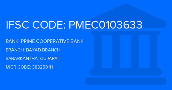 Prime Cooperative Bank Bayad Branch