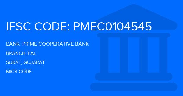 Prime Cooperative Bank Pal Branch IFSC Code
