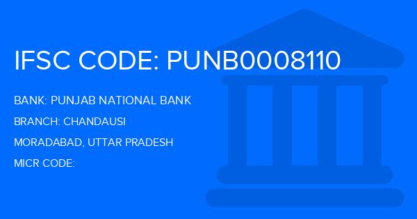Punjab National Bank (PNB) Chandausi Branch IFSC Code