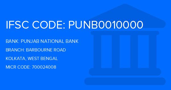 Punjab National Bank (PNB) Barbourne Road Branch IFSC Code