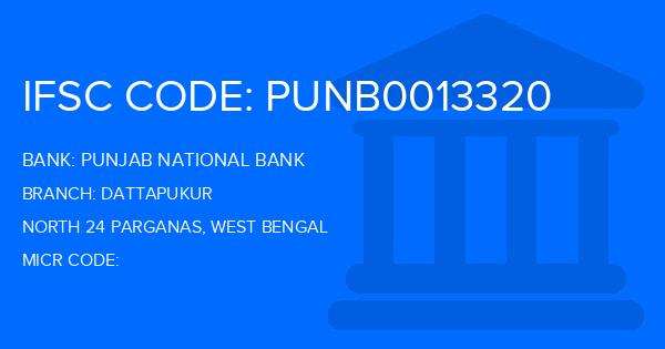 Punjab National Bank (PNB) Dattapukur Branch IFSC Code