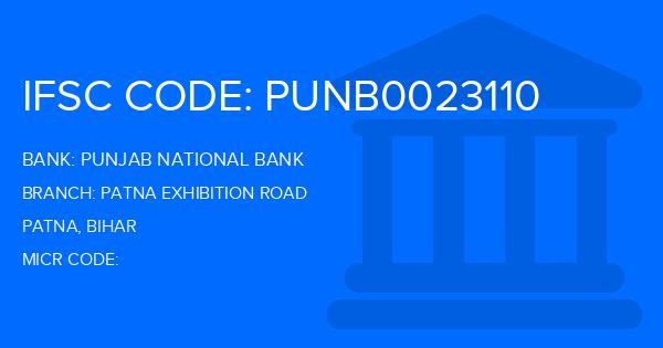 Punjab National Bank (PNB) Patna Exhibition Road Branch IFSC Code