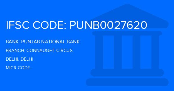 Punjab National Bank (PNB) Connaught Circus Branch IFSC Code
