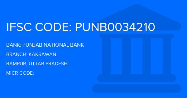 Punjab National Bank (PNB) Kakrawan Branch IFSC Code