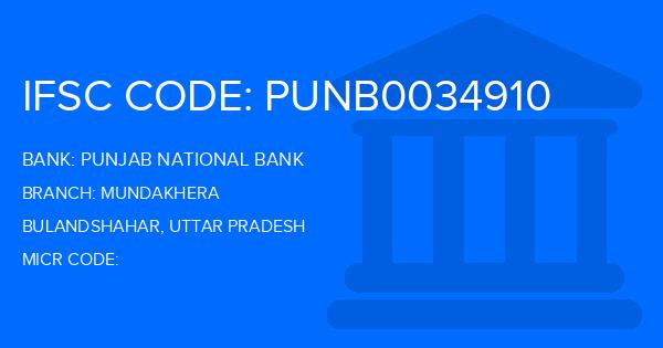 Punjab National Bank (PNB) Mundakhera Branch IFSC Code