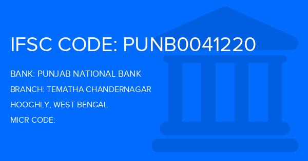 Punjab National Bank (PNB) Tematha Chandernagar Branch IFSC Code