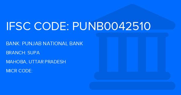 Punjab National Bank (PNB) Supa Branch IFSC Code