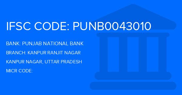 Punjab National Bank (PNB) Kanpur Ranjit Nagar Branch IFSC Code