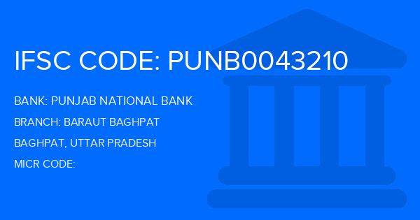 Punjab National Bank (PNB) Baraut Baghpat Branch IFSC Code