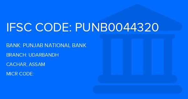 Punjab National Bank (PNB) Udarbandh Branch IFSC Code