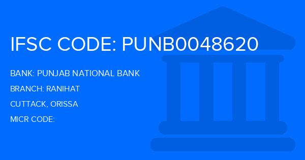 Punjab National Bank (PNB) Ranihat Branch IFSC Code