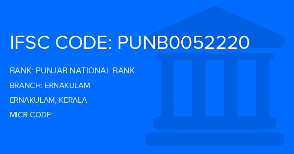 Punjab National Bank (PNB) Ernakulam Branch IFSC Code