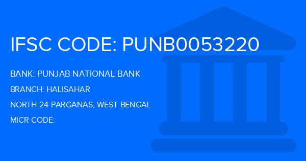 Punjab National Bank (PNB) Halisahar Branch IFSC Code