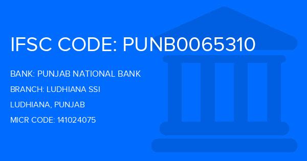 Punjab National Bank (PNB) Ludhiana Ssi Branch IFSC Code