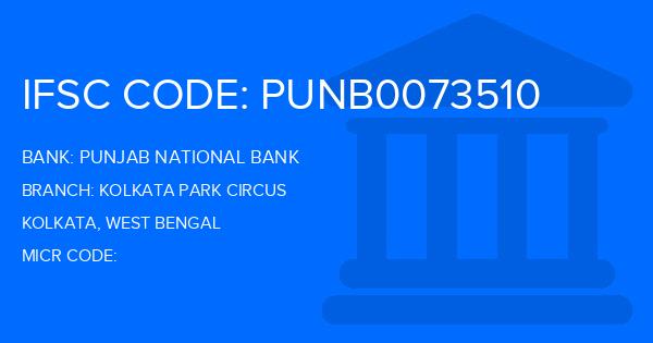 Punjab National Bank (PNB) Kolkata Park Circus Branch IFSC Code