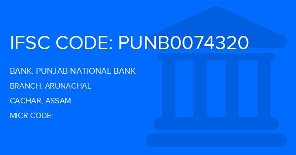 Punjab National Bank (PNB) Arunachal Branch IFSC Code