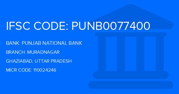 Punjab National Bank (PNB) Muradnagar Branch IFSC Code