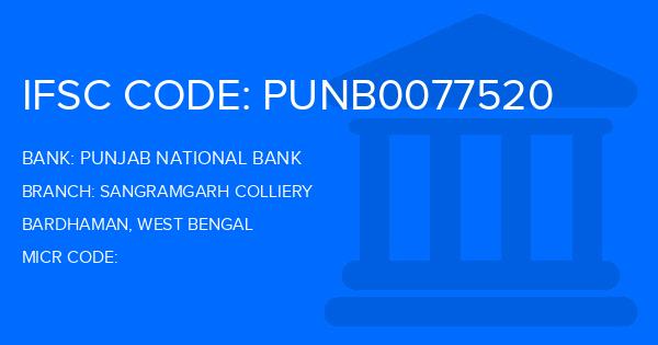 Punjab National Bank (PNB) Sangramgarh Colliery Branch IFSC Code