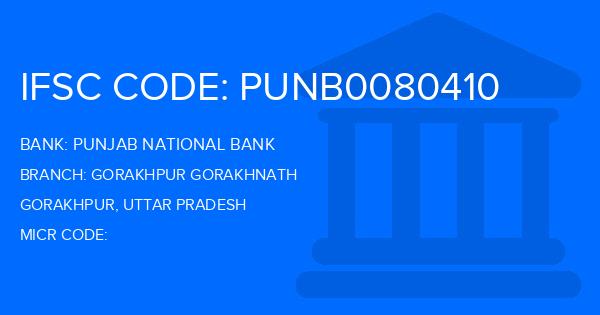 Punjab National Bank (PNB) Gorakhpur Gorakhnath Branch IFSC Code