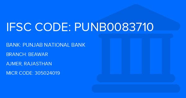 Punjab National Bank (PNB) Beawar Branch IFSC Code