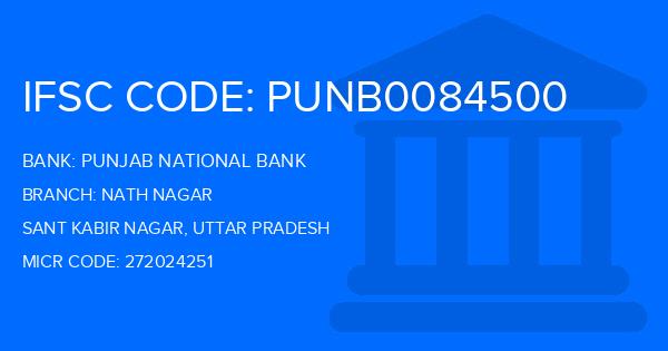 Punjab National Bank (PNB) Nath Nagar Branch IFSC Code