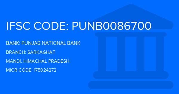 Punjab National Bank (PNB) Sarkaghat Branch IFSC Code