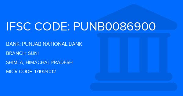 Punjab National Bank (PNB) Suni Branch IFSC Code