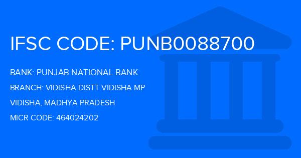 Punjab National Bank (PNB) Vidisha Distt Vidisha Mp Branch IFSC Code