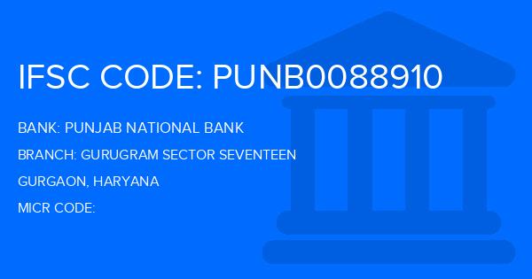 Punjab National Bank (PNB) Gurugram Sector Seventeen Branch IFSC Code