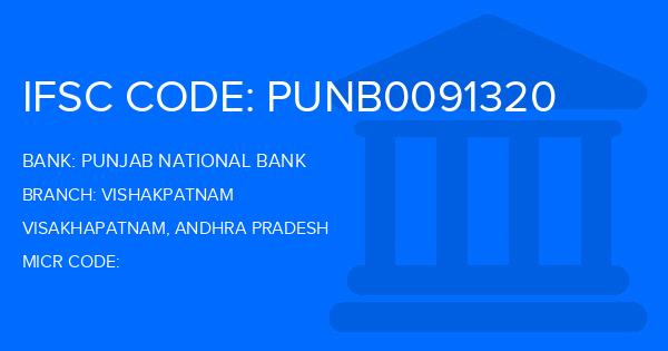 Punjab National Bank (PNB) Vishakpatnam Branch IFSC Code