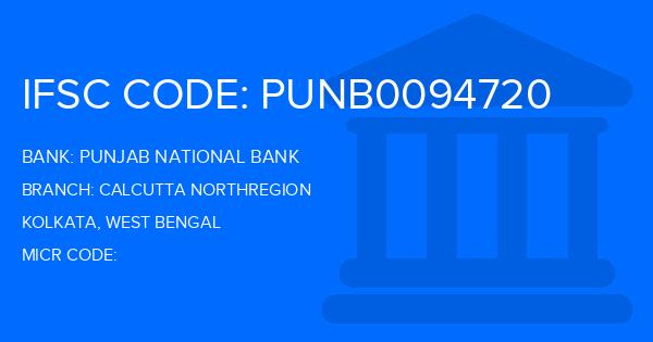 Punjab National Bank (PNB) Calcutta Northregion Branch IFSC Code