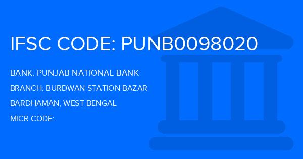 Punjab National Bank (PNB) Burdwan Station Bazar Branch IFSC Code