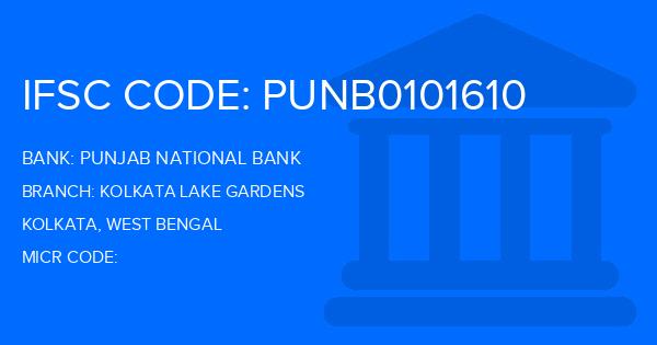 Punjab National Bank (PNB) Kolkata Lake Gardens Branch IFSC Code