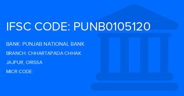 Punjab National Bank (PNB) Chhartapada Chhak Branch IFSC Code