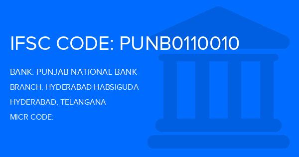 Punjab National Bank (PNB) Hyderabad Habsiguda Branch IFSC Code