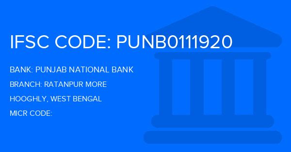 Punjab National Bank (PNB) Ratanpur More Branch IFSC Code