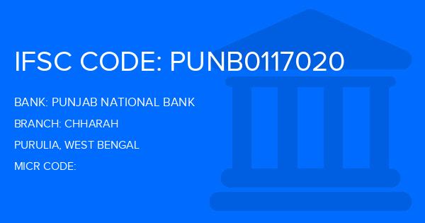 Punjab National Bank (PNB) Chharah Branch IFSC Code