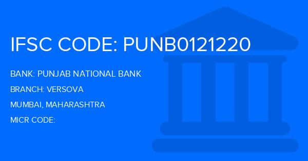 Punjab National Bank (PNB) Versova Branch IFSC Code