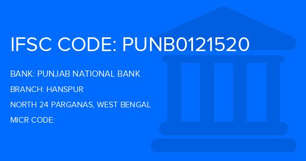 Punjab National Bank (PNB) Hanspur Branch IFSC Code