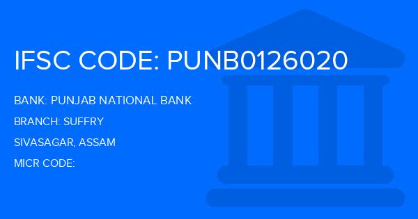 Punjab National Bank (PNB) Suffry Branch IFSC Code