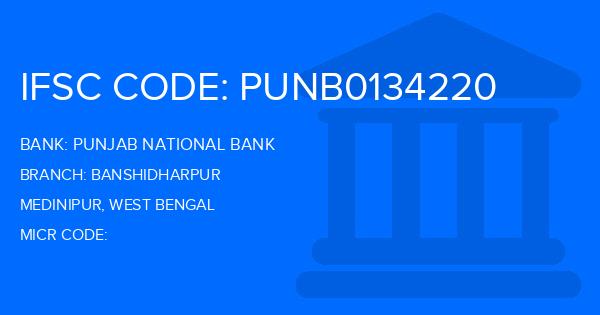 Punjab National Bank (PNB) Banshidharpur Branch IFSC Code